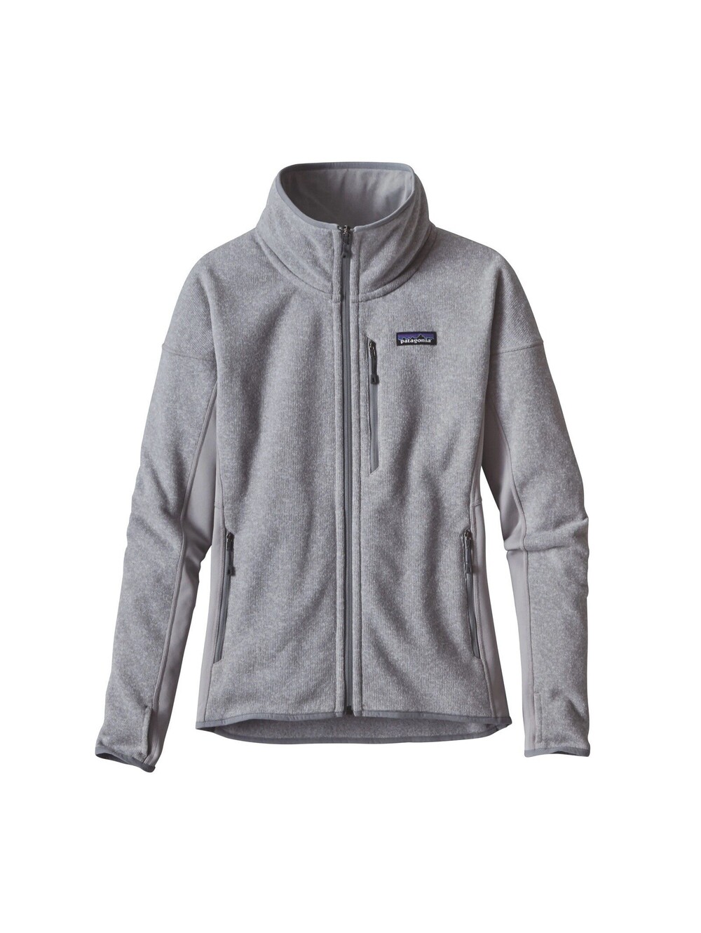 Patagonia Performance Better Sweater Gray Full Zip Fleece Jacket Size S Gorpcore